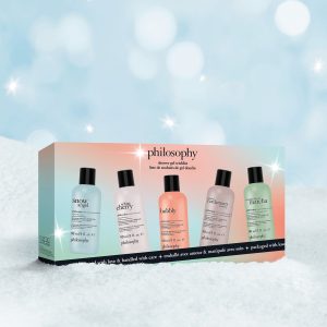shower gel wishlist holiday gift set